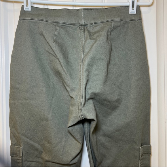 No Boundaries Olive Green Women’s Cargo‎ Pants Pockets Size XXS - Picture 9 of 15